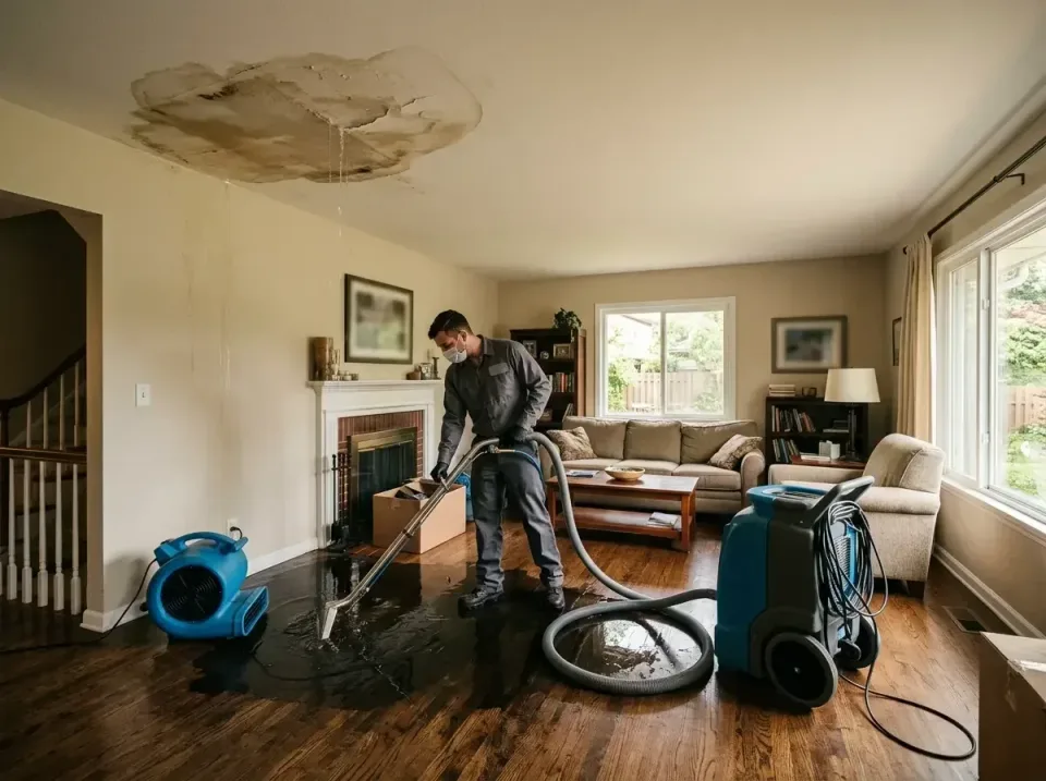 attic-pipe-burst-ceiling-drip-008 — frequently asked questions, Water Damage Restoration & Carpet Care in Satsuma, AL